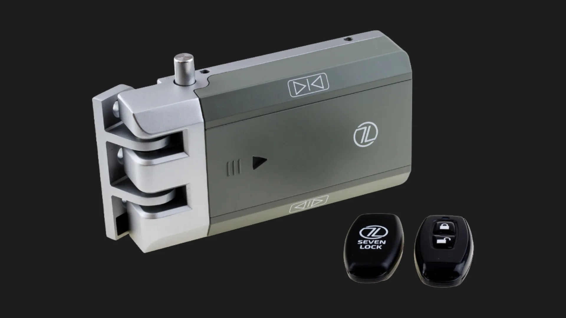 Розумний замок невидимка SEVEN Lock SL-7709 (Gray)