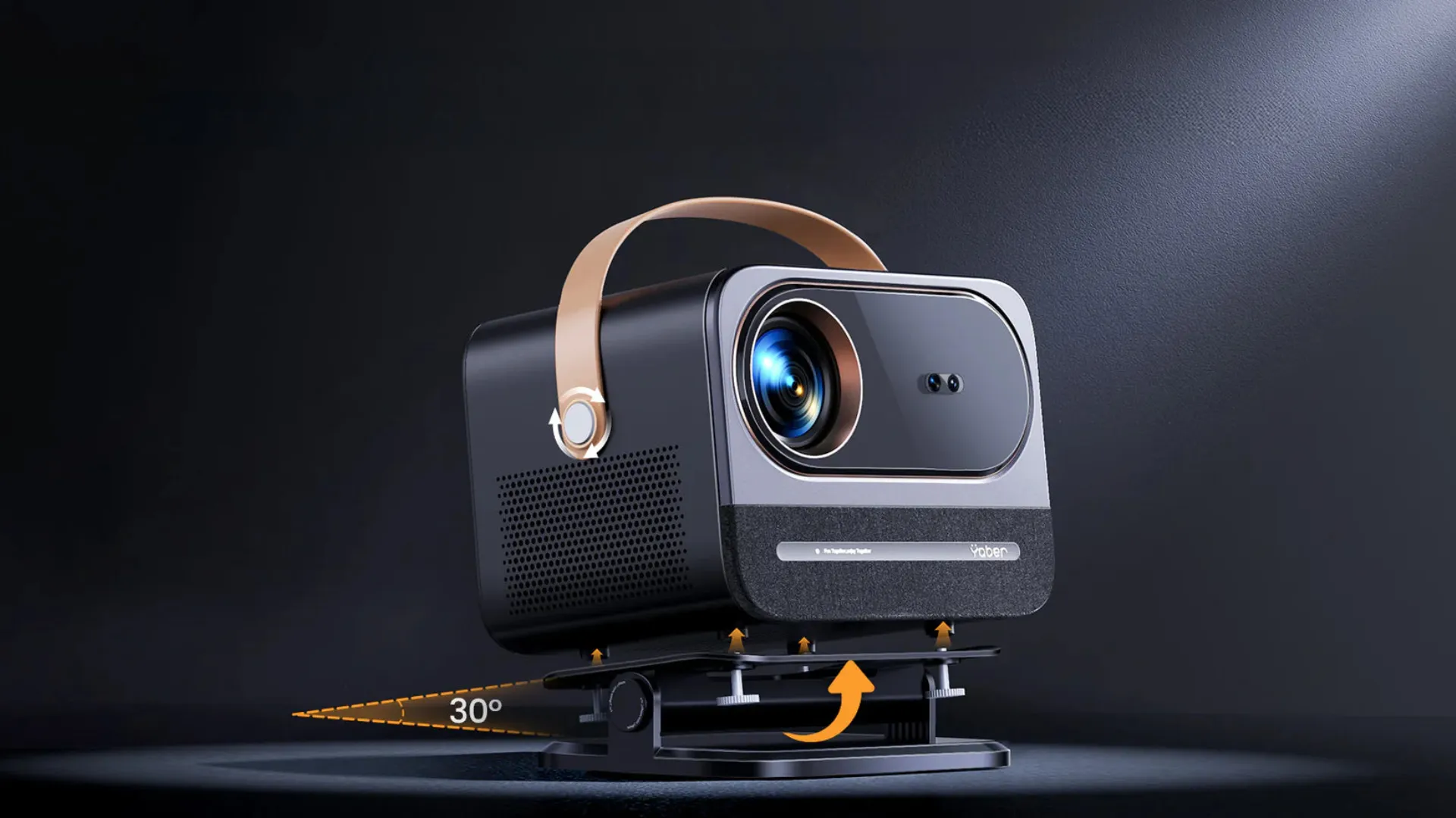Мультимедійний проектор Yaber U12 (Black/Gold) (UA)