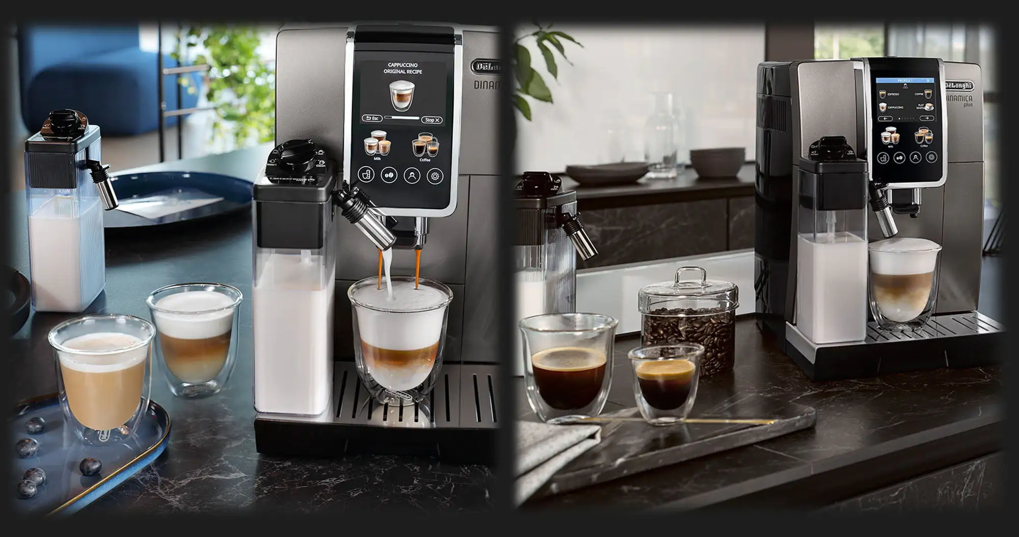 Кавомашина Delonghi Dinamica Plus (Gray/Black)