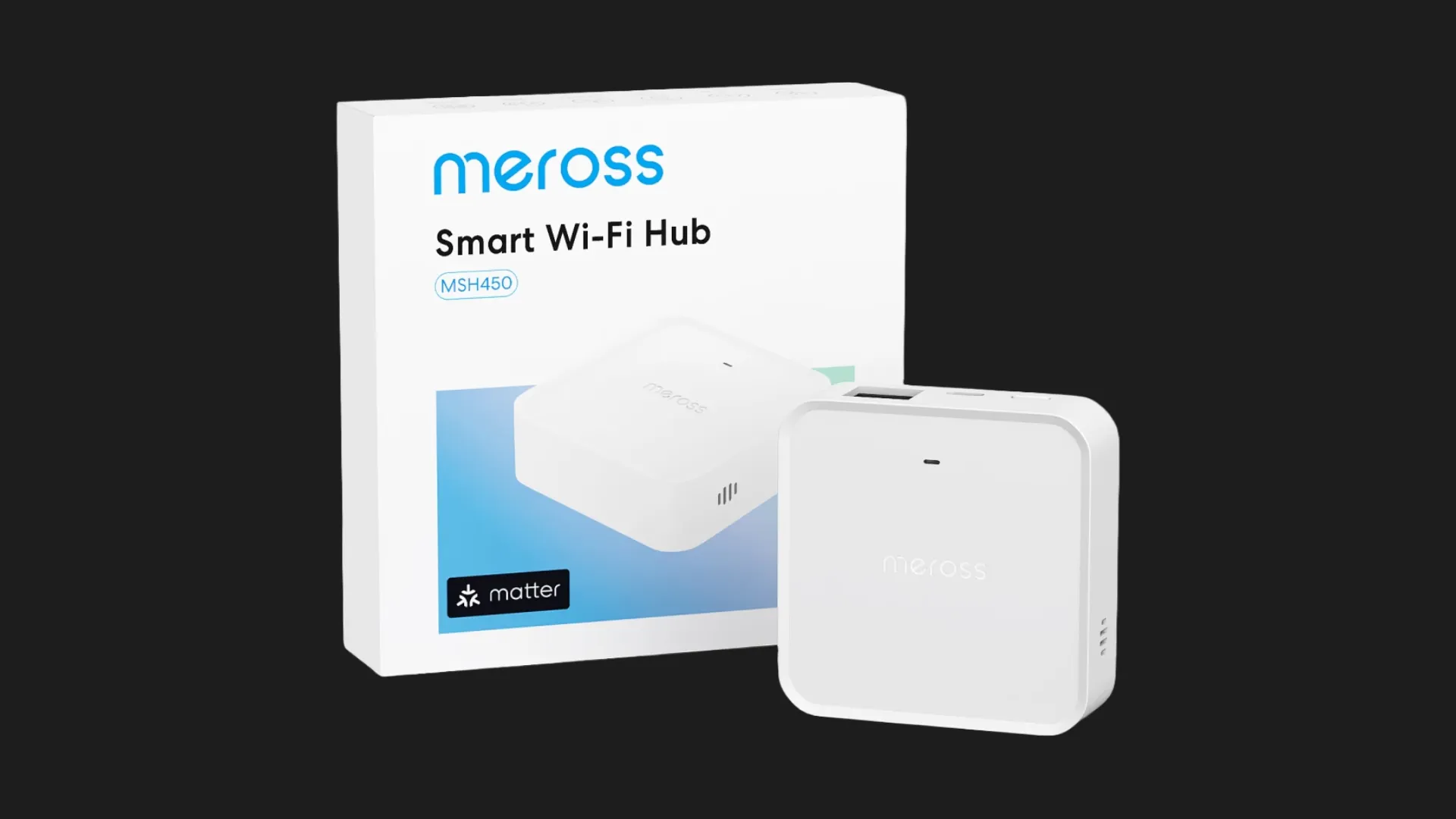 Розумний Wi-Fi Хаб Meross MSH450MA (сумісний з Matter) (EU)