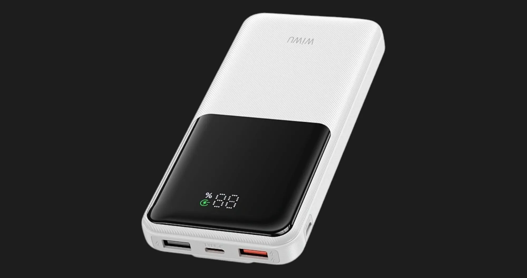 Зарядний пристрій Power Bank WiWU Essen 22.5W 10000mAh (Wi-P081) (White)